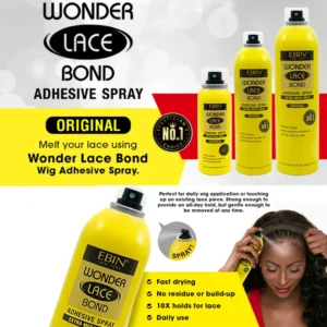 Ebin Wonder Lace Bond Wig Adhesive Spray - Image 5