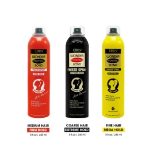 Ebin Wonder Ponytail Bond Freeze Spray - Image 3