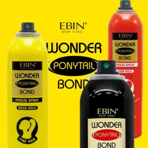 Ebin Wonder Ponytail Bond Freeze Spray - Image 2